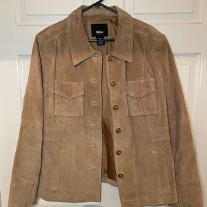Massimo Tan Suede Jacket XL
